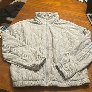 Vuori Gray Bomber Jacket